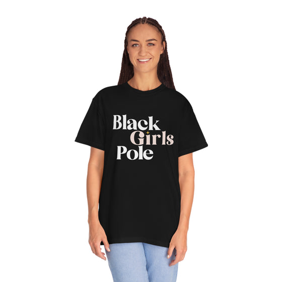 Black Girls Pole Oversized T-Shirt
