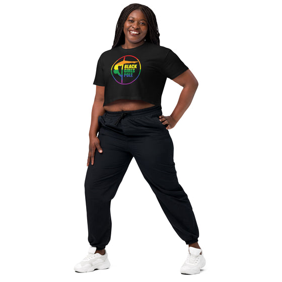 Black Girls Pole Pride Cropped Top