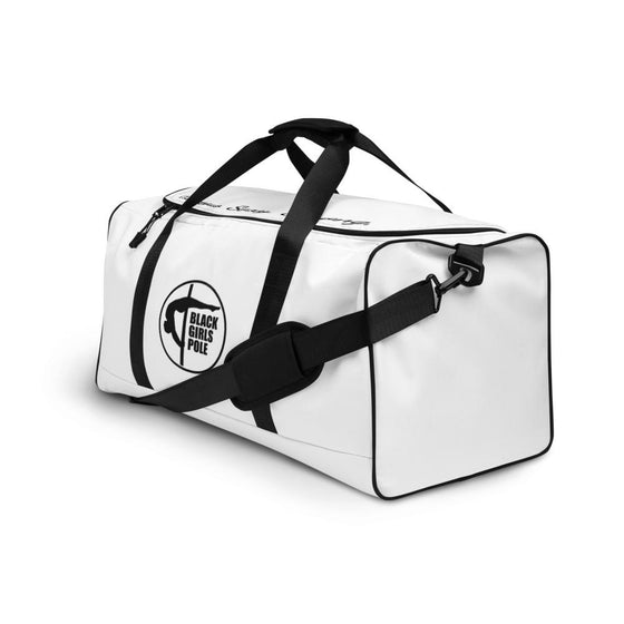 BGP Duffle Bag - White | Black Girls Pole Shop