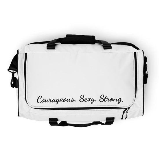 BGP Duffle Bag - White | Black Girls Pole Shop